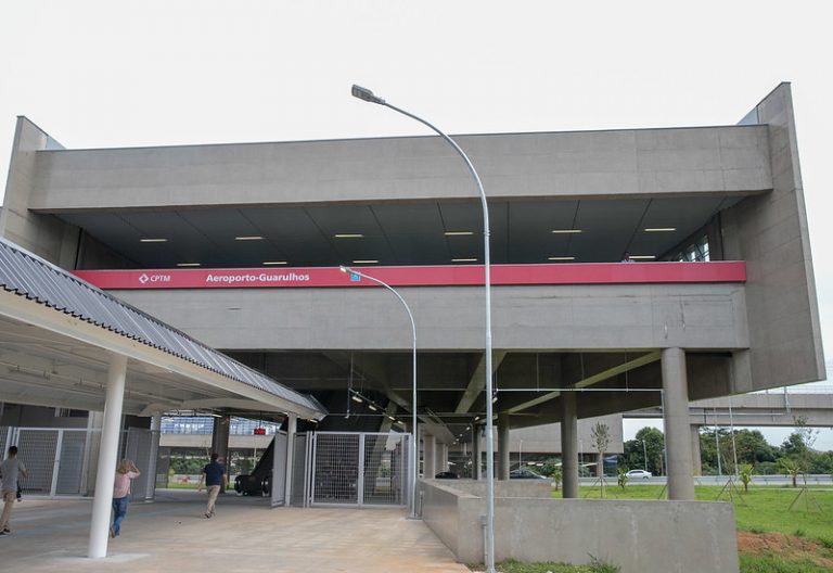 Estação Aeroporto Linha 13-Jade CPTM