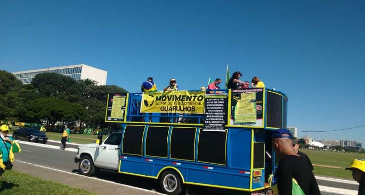 Grupos Bolsonaristas realizam carreata e atos em Guarulhos a favor do presidente Bolsonaristas Guarulhos