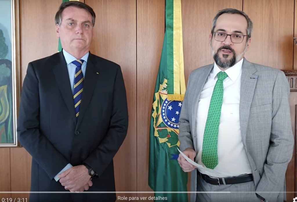Abraham Weintraub deixa o ministério da Educação