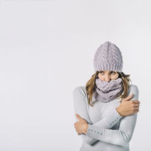 frio blusa de frio temperatura
