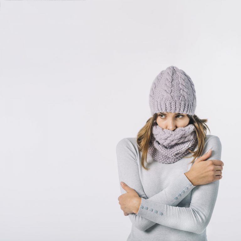 frio blusa de frio temperatura