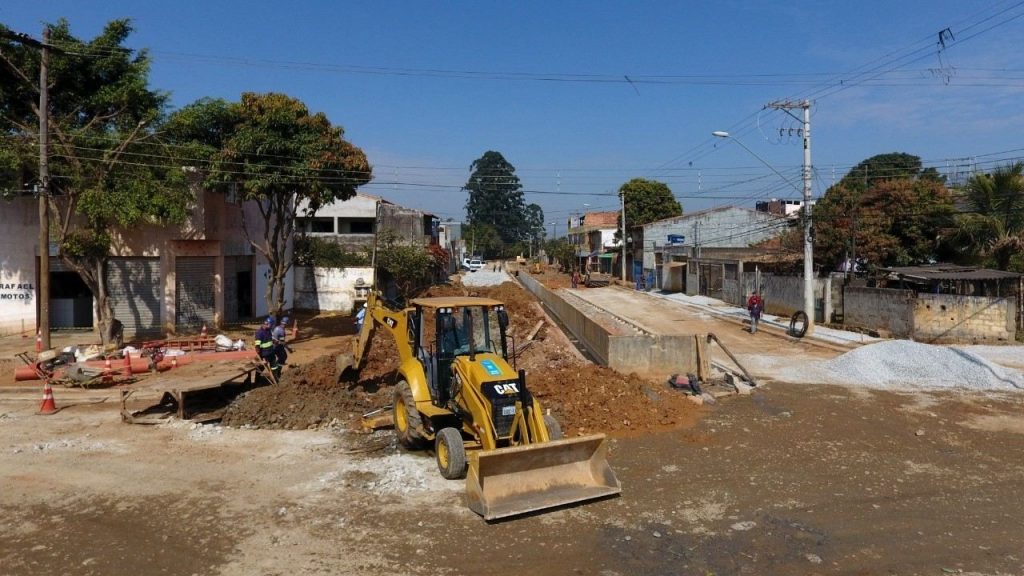 Obras na avenida Minas Gerais serão concluídas até o final de outubro