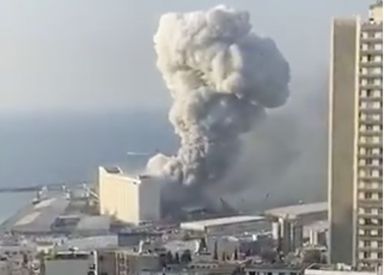 Explosão no Líbano