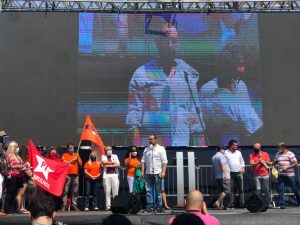 Alexandre Zeitune na convenção do PT
