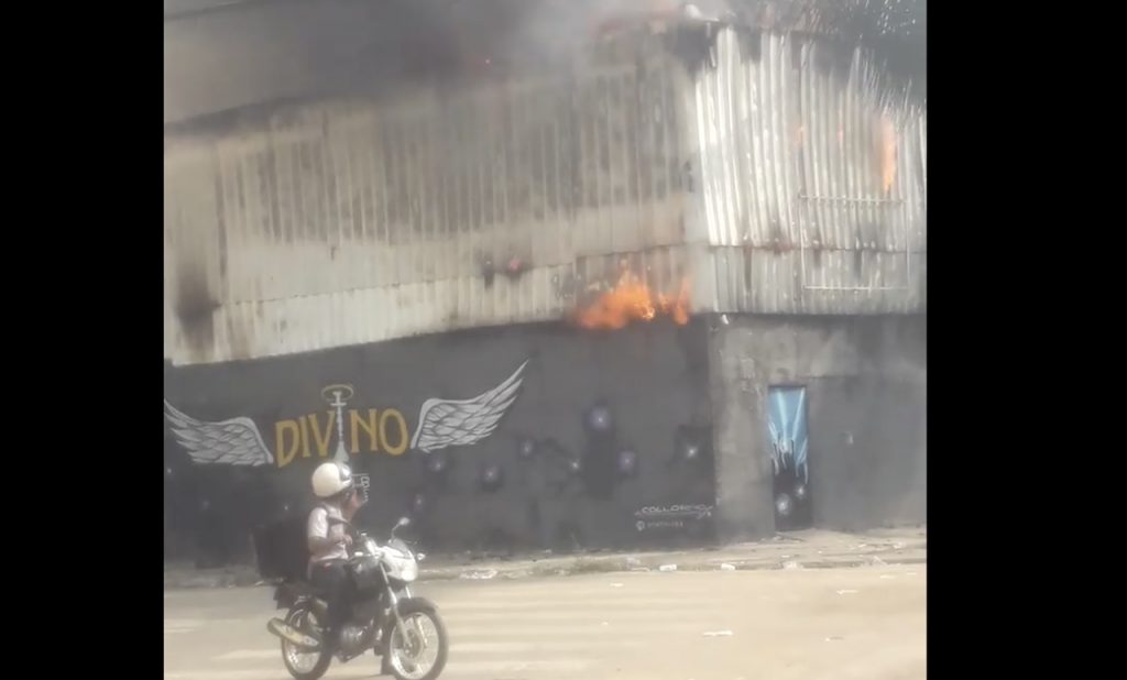 Balada explode e pega fogo no São João