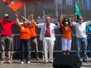 Elói Pietá e partidos de apoio