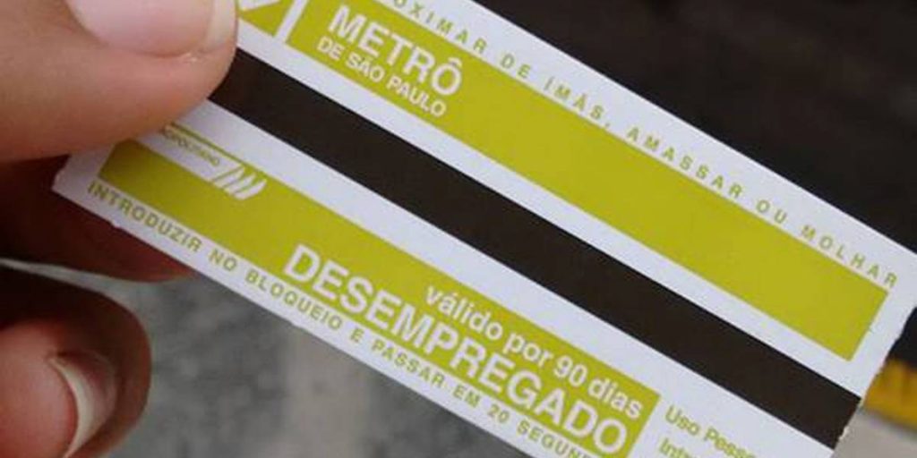 Bilhete desempregado