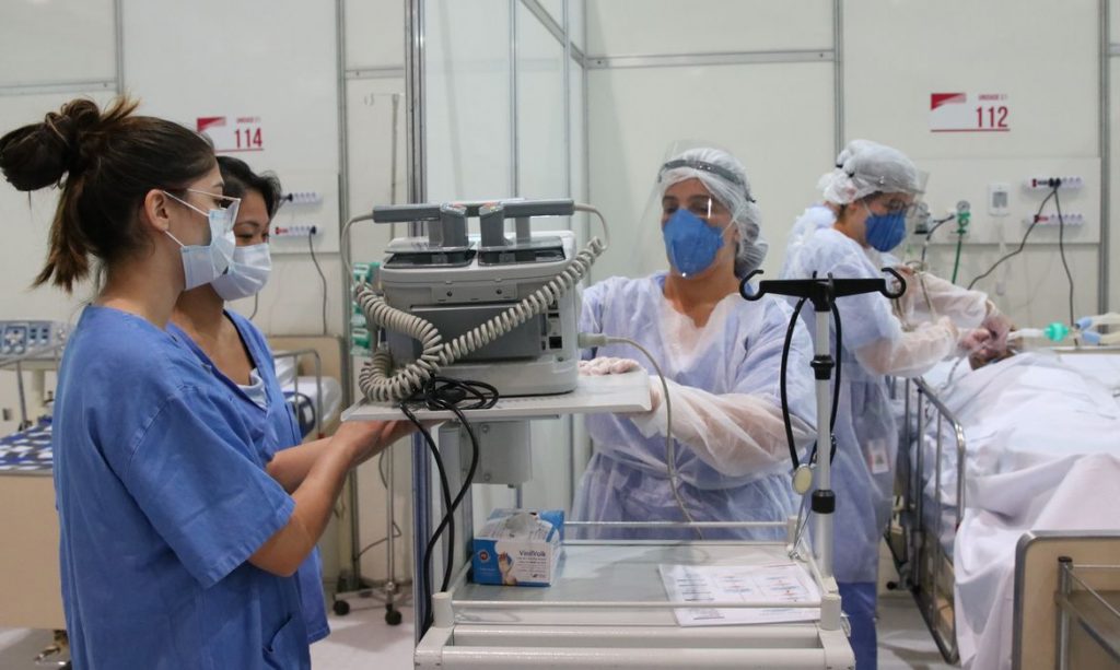 Hospital de campanha Anhembi