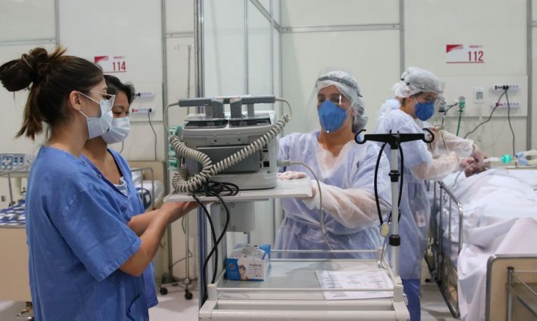 Hospital de campanha Anhembi