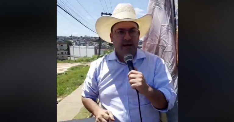 Wagner Freitas em carreata