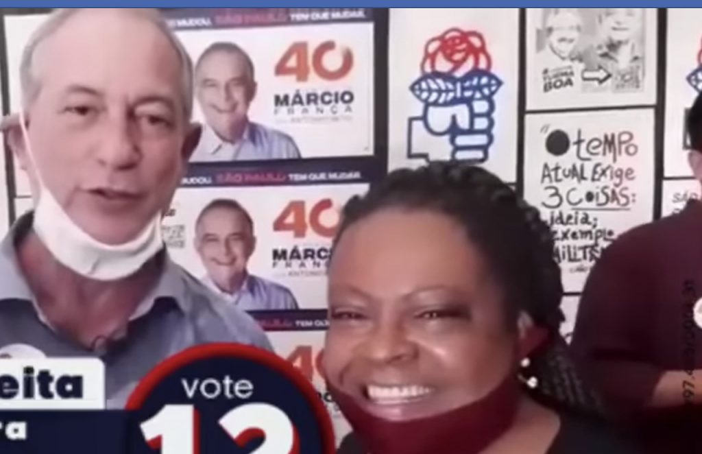 Ciro Gomes e Sandra Santos