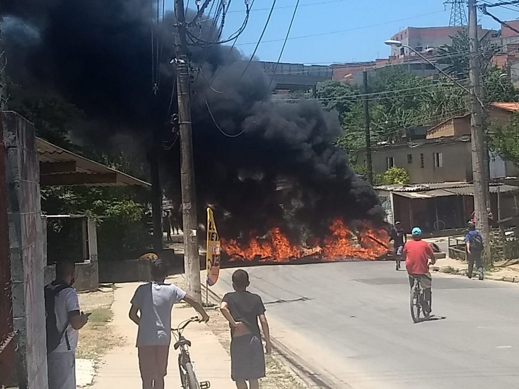 protesto no Santos Dumont
