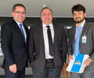 Guti se reuniu com o ministro eduardo pazzuelo