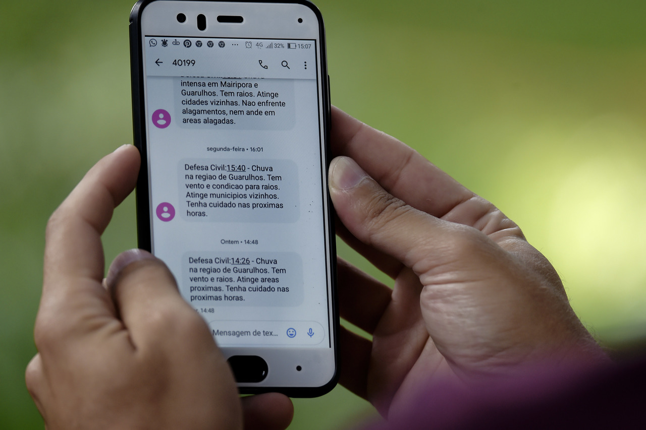 SMS Aviso Tempestades
