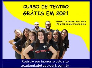 Curso gratuito de teatro