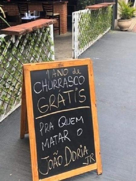 comerciante pede morte de Doia
