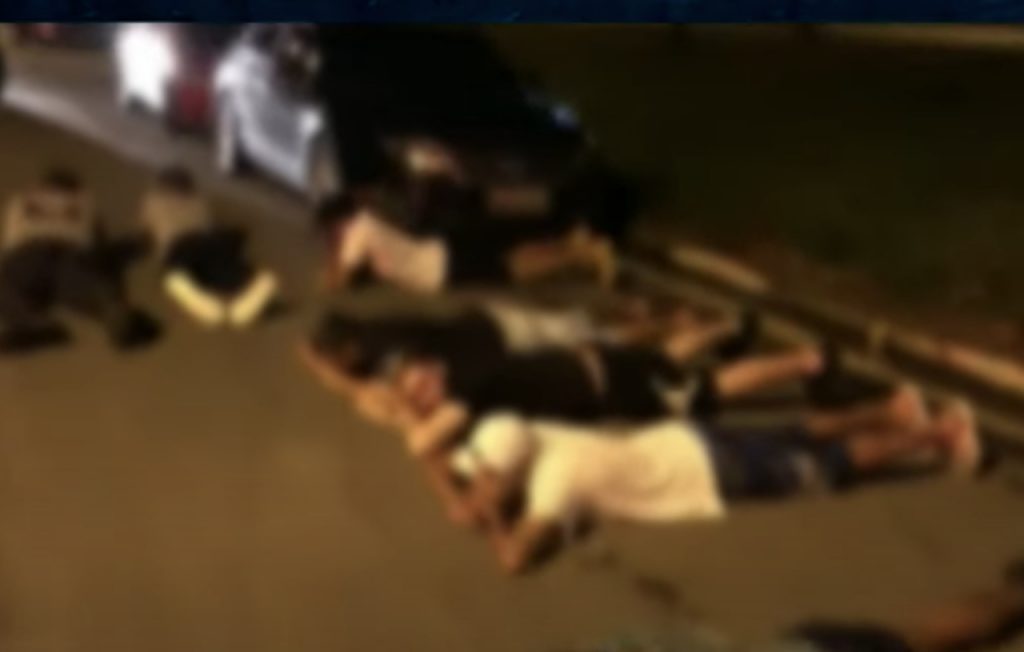 presos durante racha