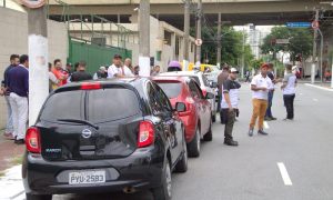 protesto uber