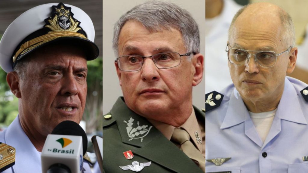 comandantes das forças armadas