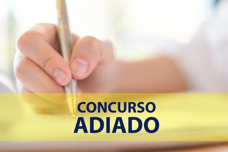 concurso adiado
