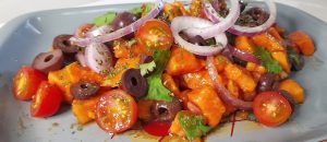 salada de mamão