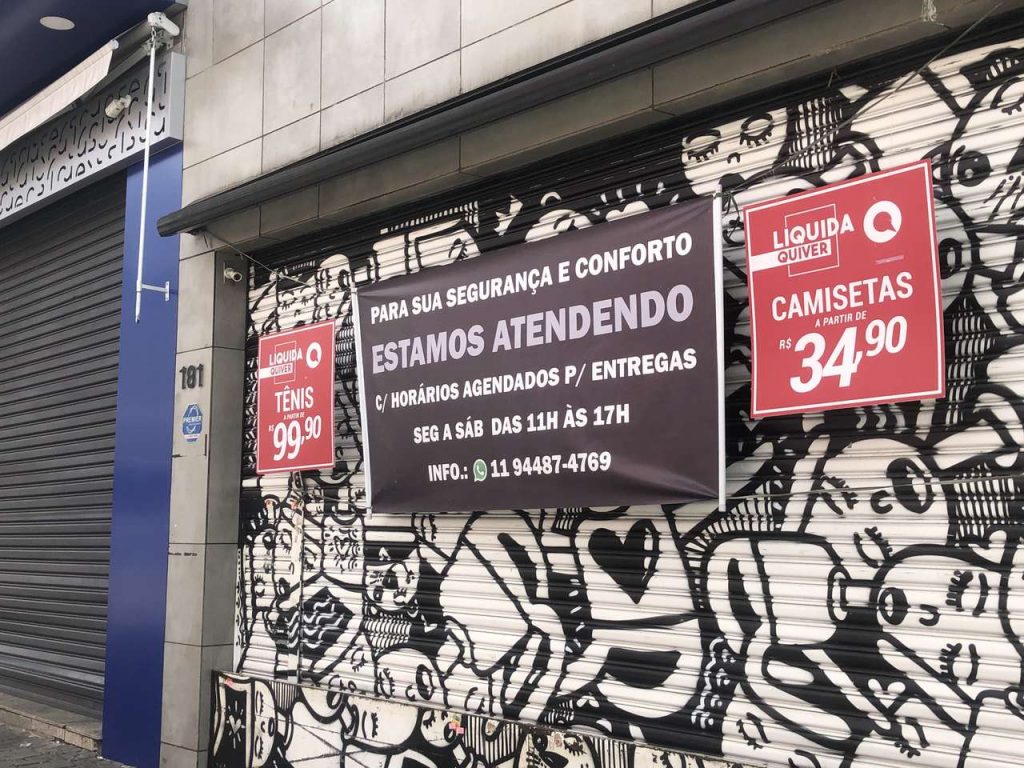 Loja no Centro faz atendimento via whatsapp