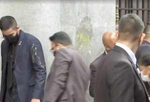 Comitiva ovo Bolsonaro