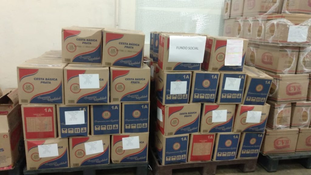 Doações empresas Vacinação Solidária _divulgação PMG