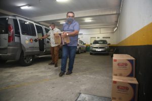 Sindicato recolhe doações