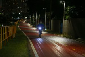 iluminação ciclovia