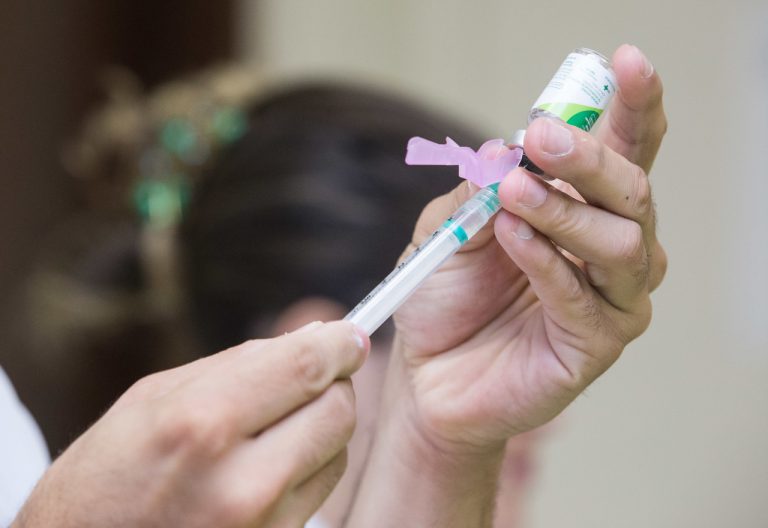 Dia D -vacinação contra gripe