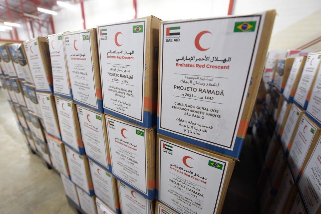 Banco de Alimentos recebe doações da Federação das Associações Muçulmanas