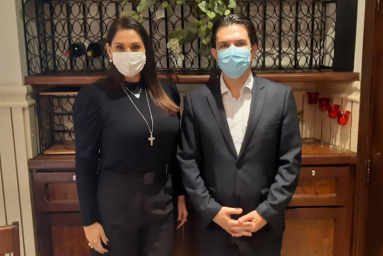 Simone Marquetto e Silvio Alves