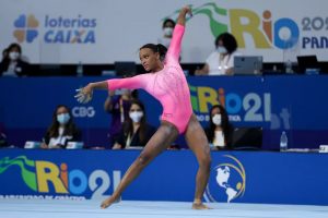 Rebeca Andrade Ginasta guarulhense garante vaga nas Olimpíadas de Tóquio