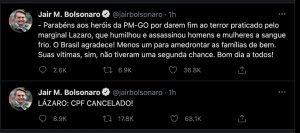 Bolsonaro x Lázaro