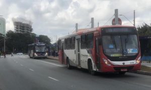 ônibus no Centro