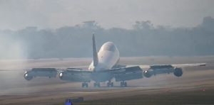 Avião pouso
