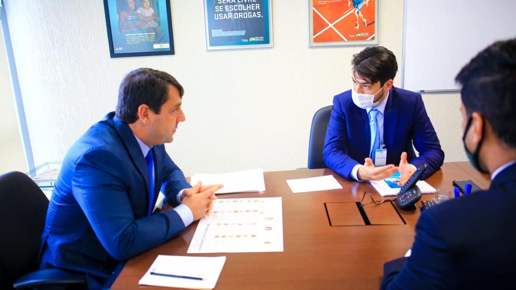 Prefeito Guti em Brasília