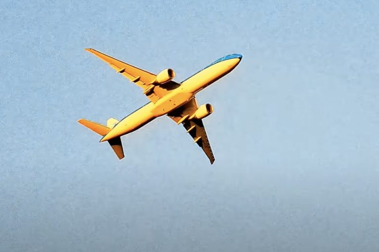 Arremetida do Boeing da KLM