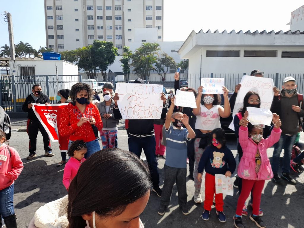 protesto por moradia