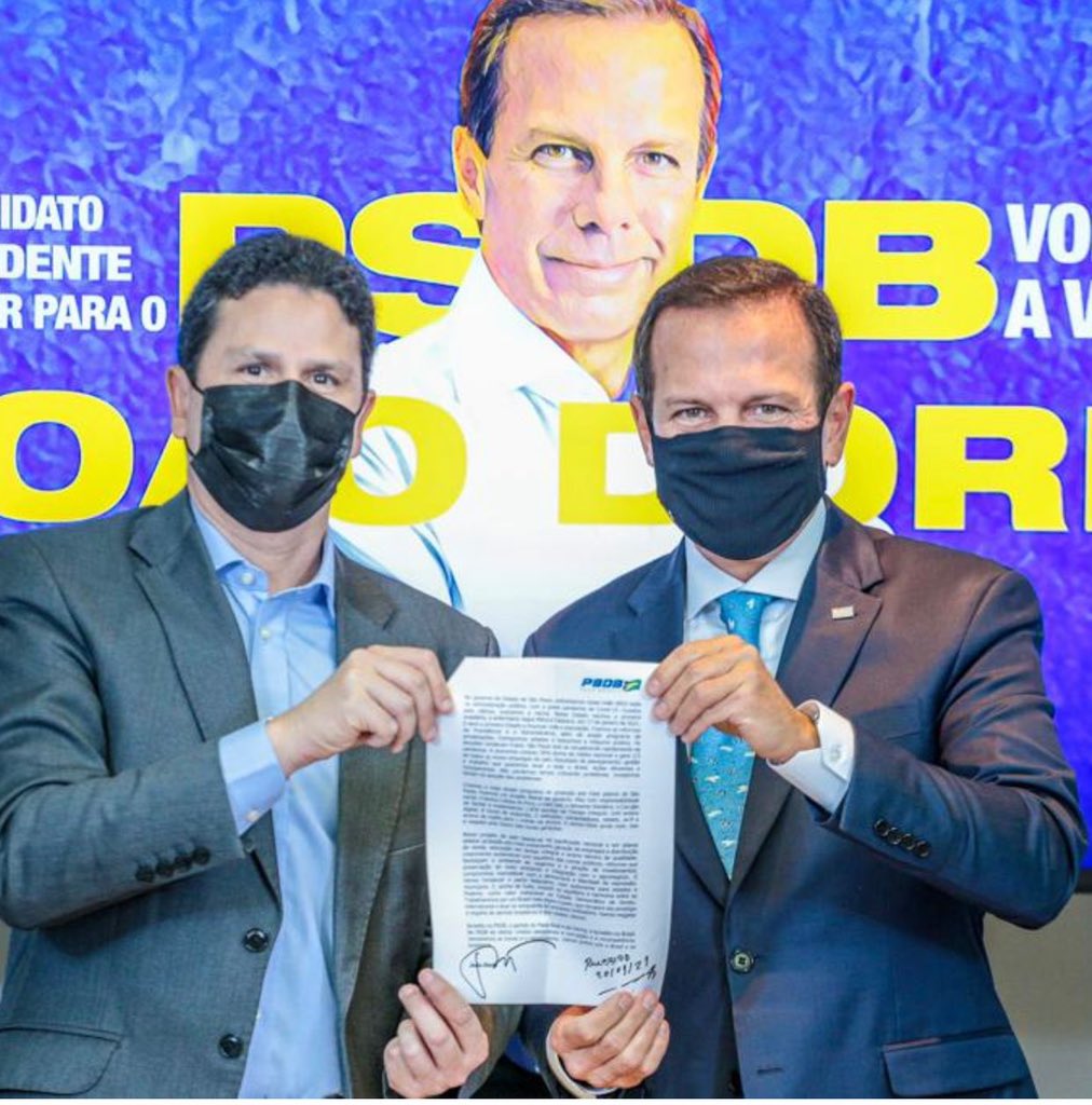 Doria e Bruno Araújo