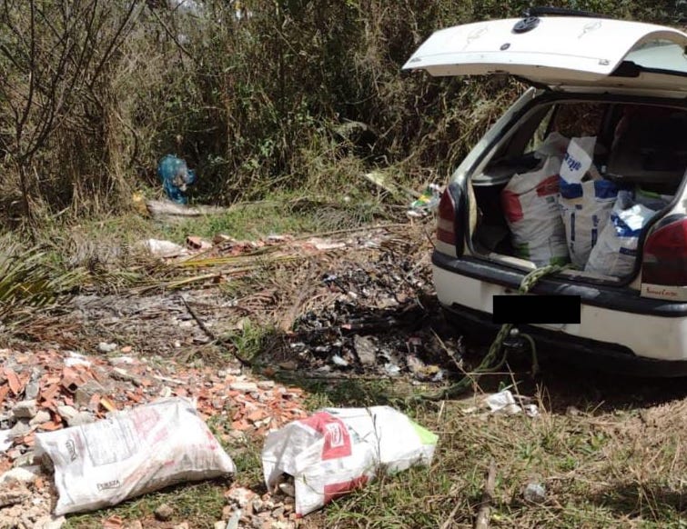 Descarte irregular de lixo