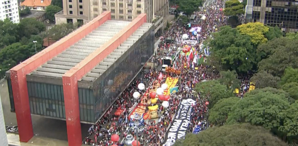 Protesto São Paulo