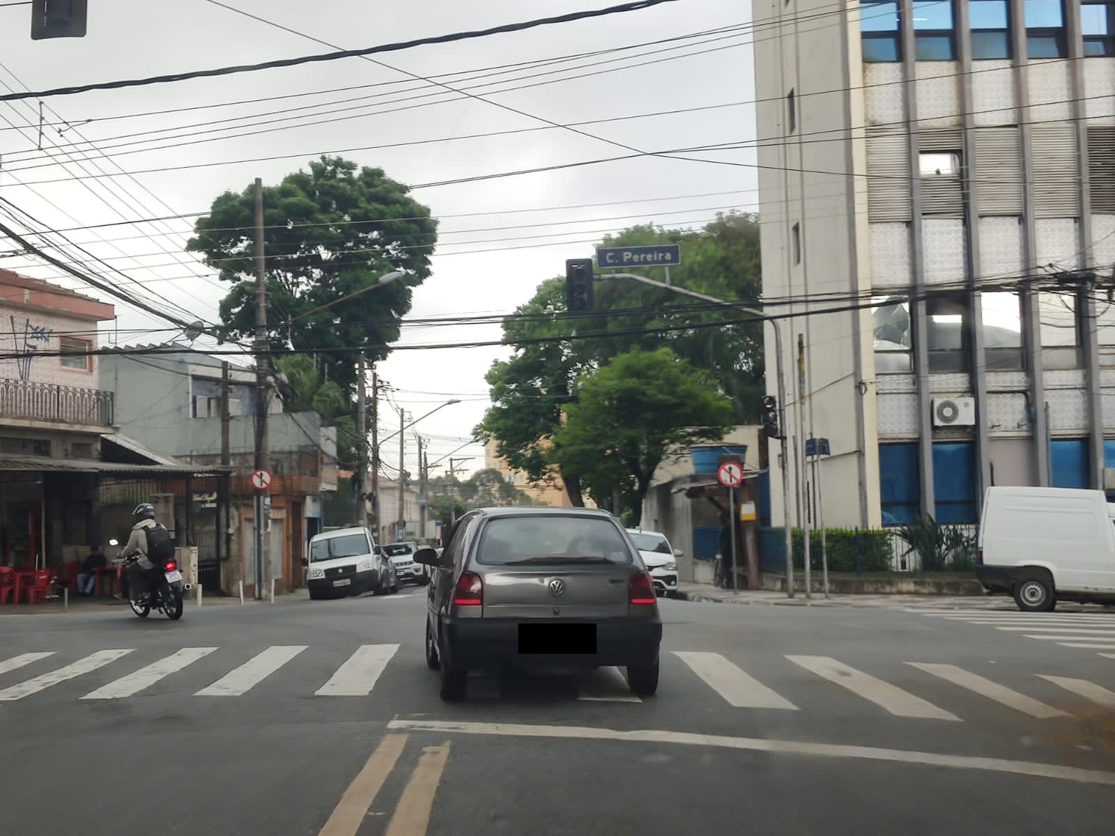 Semáforo quebrado