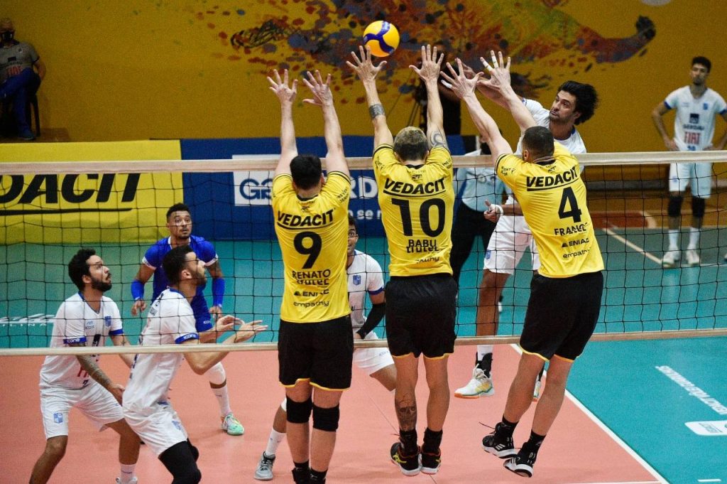 Vedacit Vôlei Guarulhos sofre a primeira derrota jogando contra o Minas