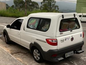 Utilitário roubado