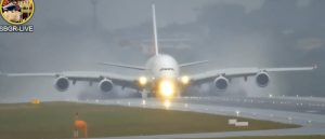 Aquaplanagem avião