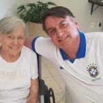 Bolsonaro e a mãe