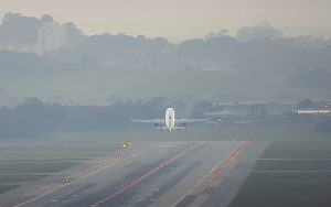 Timelapse aeroporto