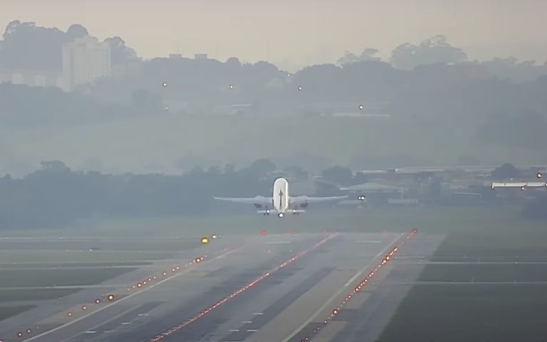 Timelapse aeroporto